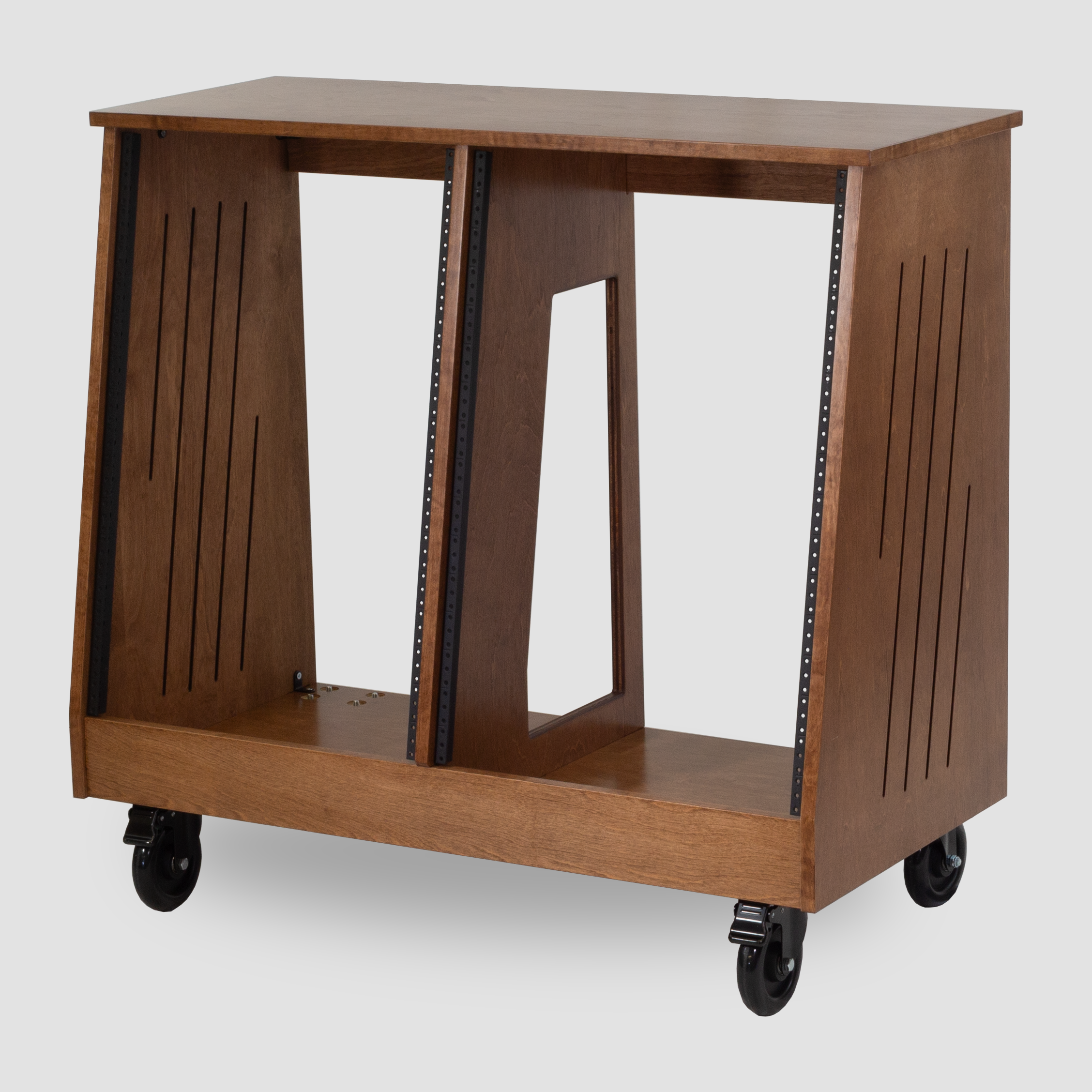 Single Straight Rack Bay (1U-9U) — Gear Hive Studio Racks